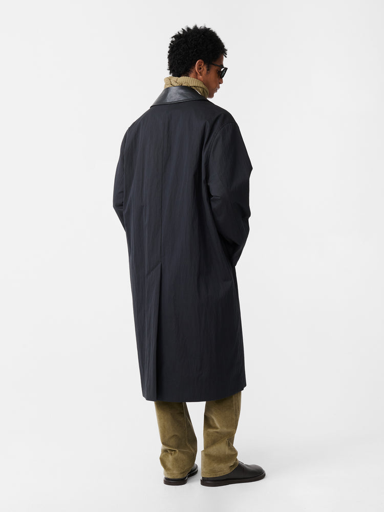 Revere Coat in Washed Black