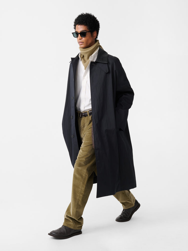 Revere Coat in Washed Black