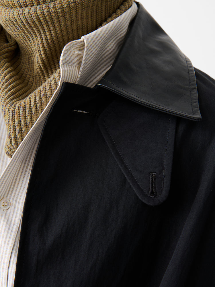 Revere Coat in Washed Black