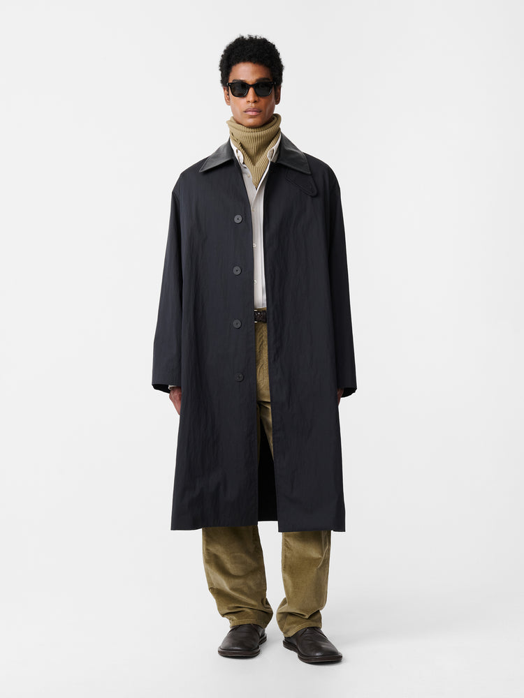 Revere Coat in Washed Black
