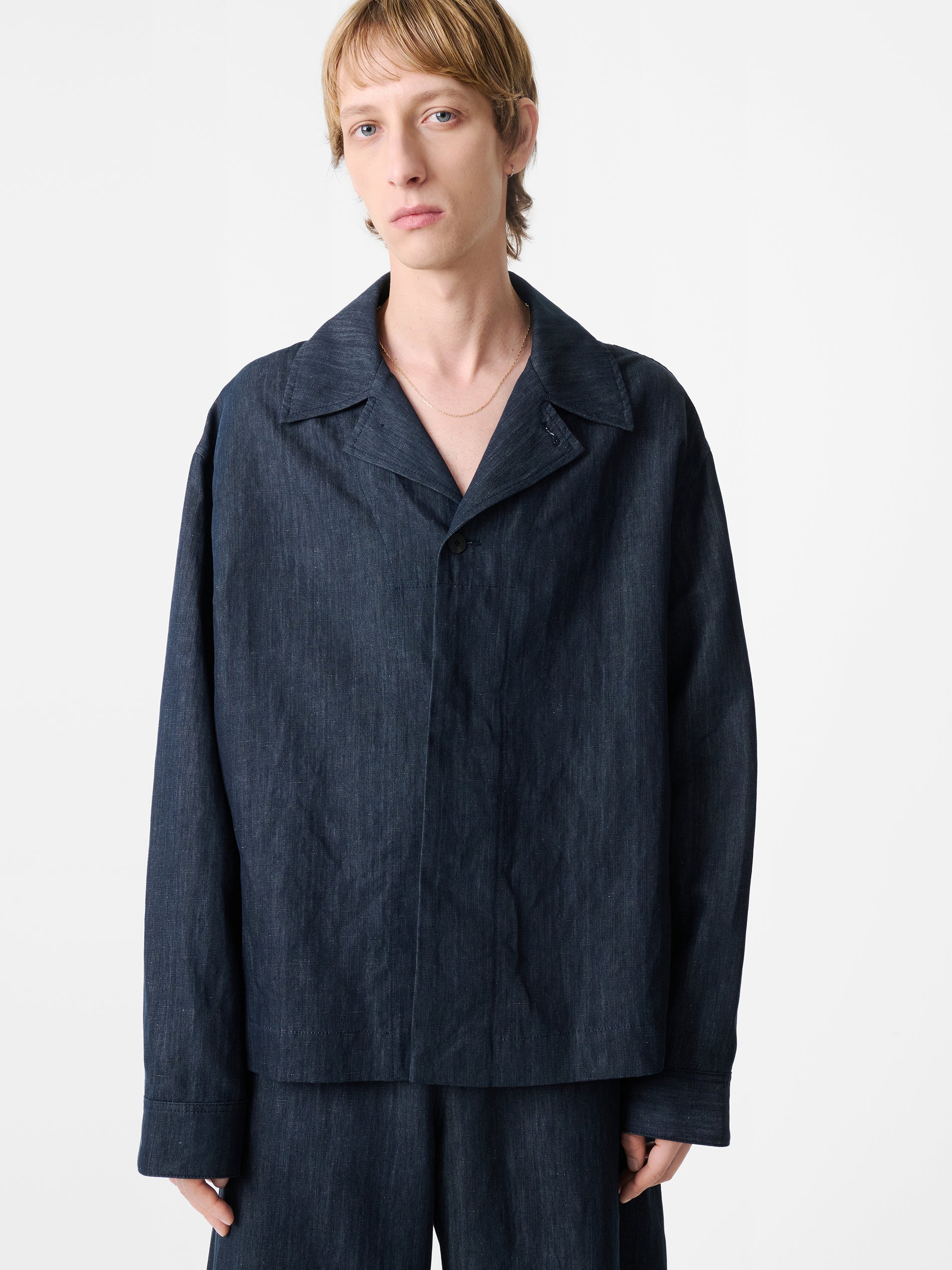 Rick Jacket in Indigo