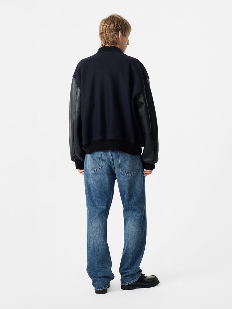 Riso Denim Pant in Worn Wash Indigo