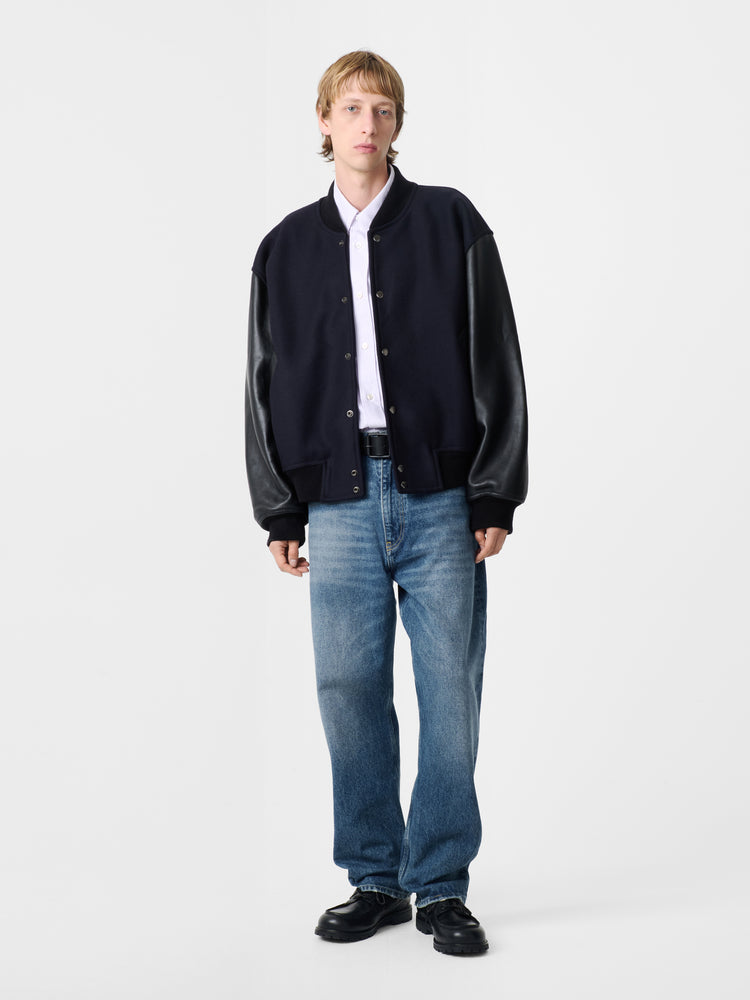 Riso Denim Pant in Worn Wash Indigo