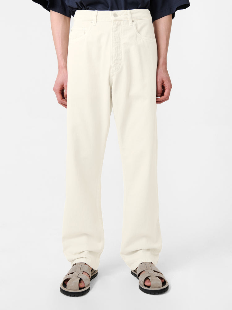 Riso Denim Pant in Parchment