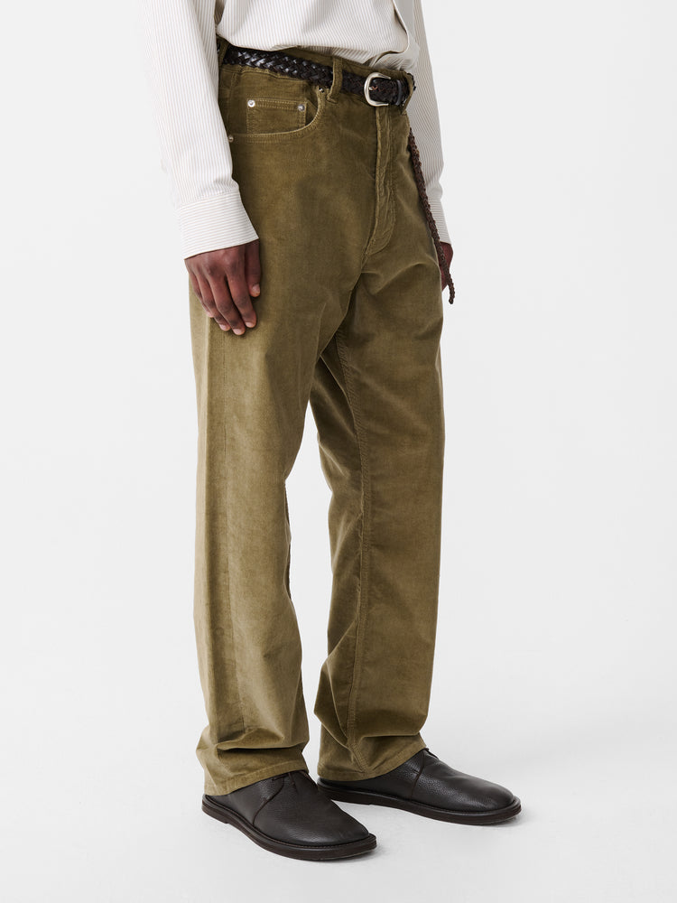Riso Corduroy Pant in Lichen