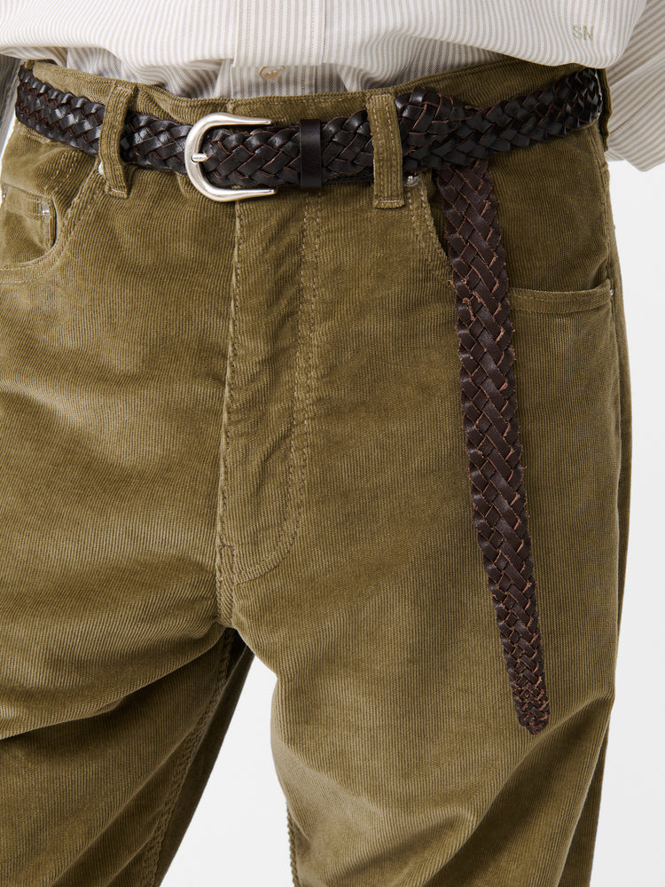 Riso Corduroy Pant in Lichen