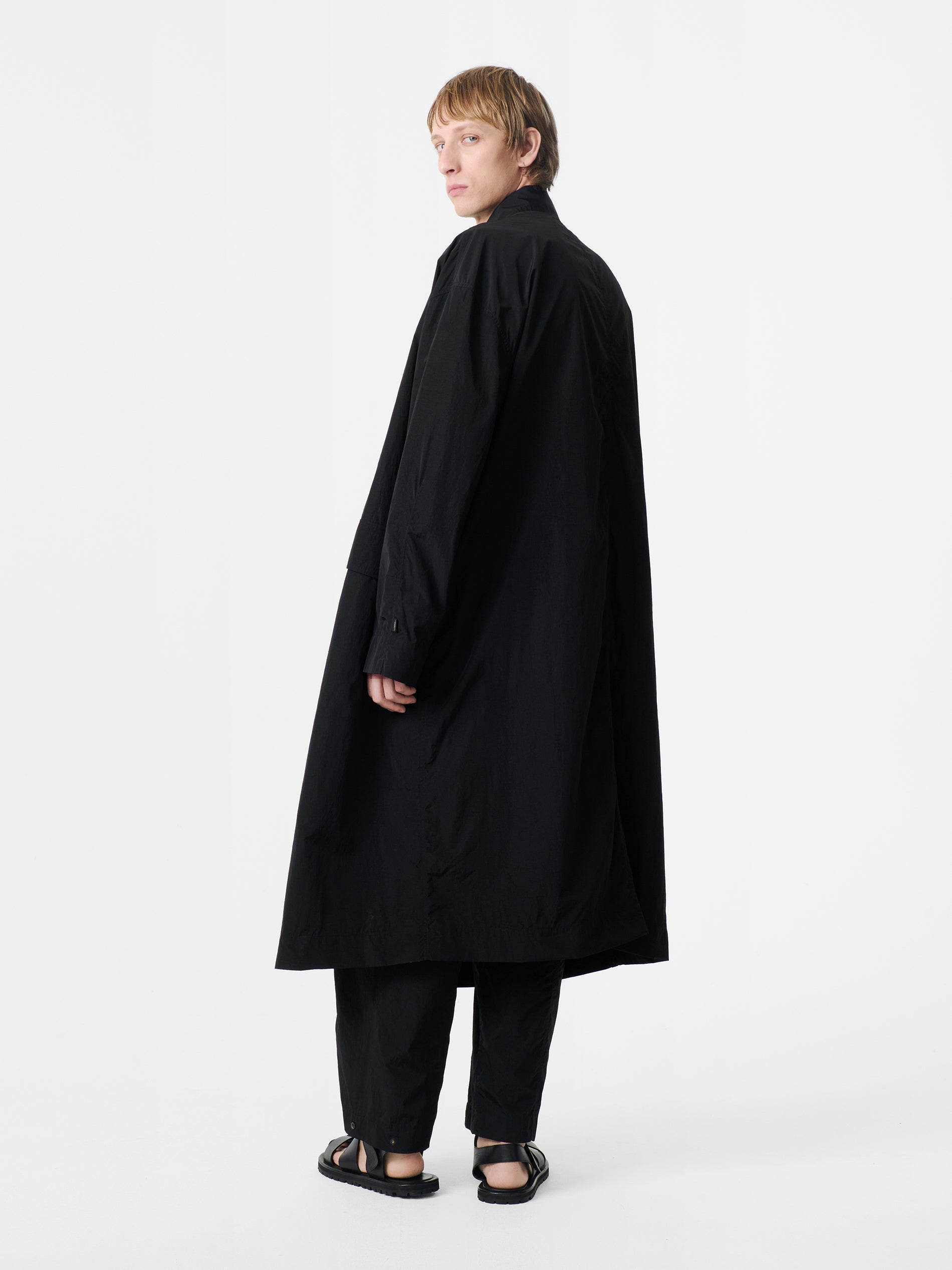 Rizz Coat in Black - Studio Nicholson