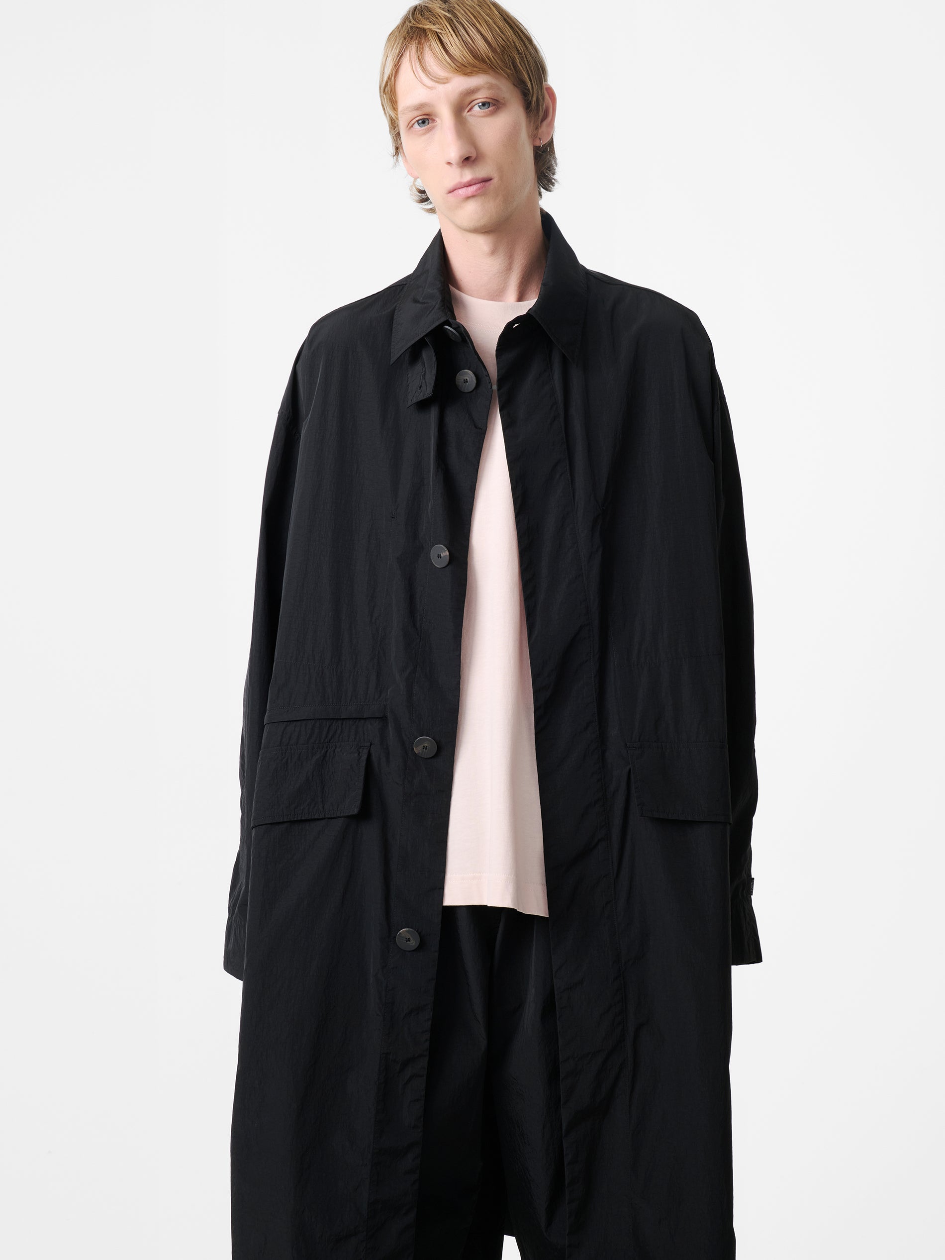 Rizz Coat in Black - Studio Nicholson