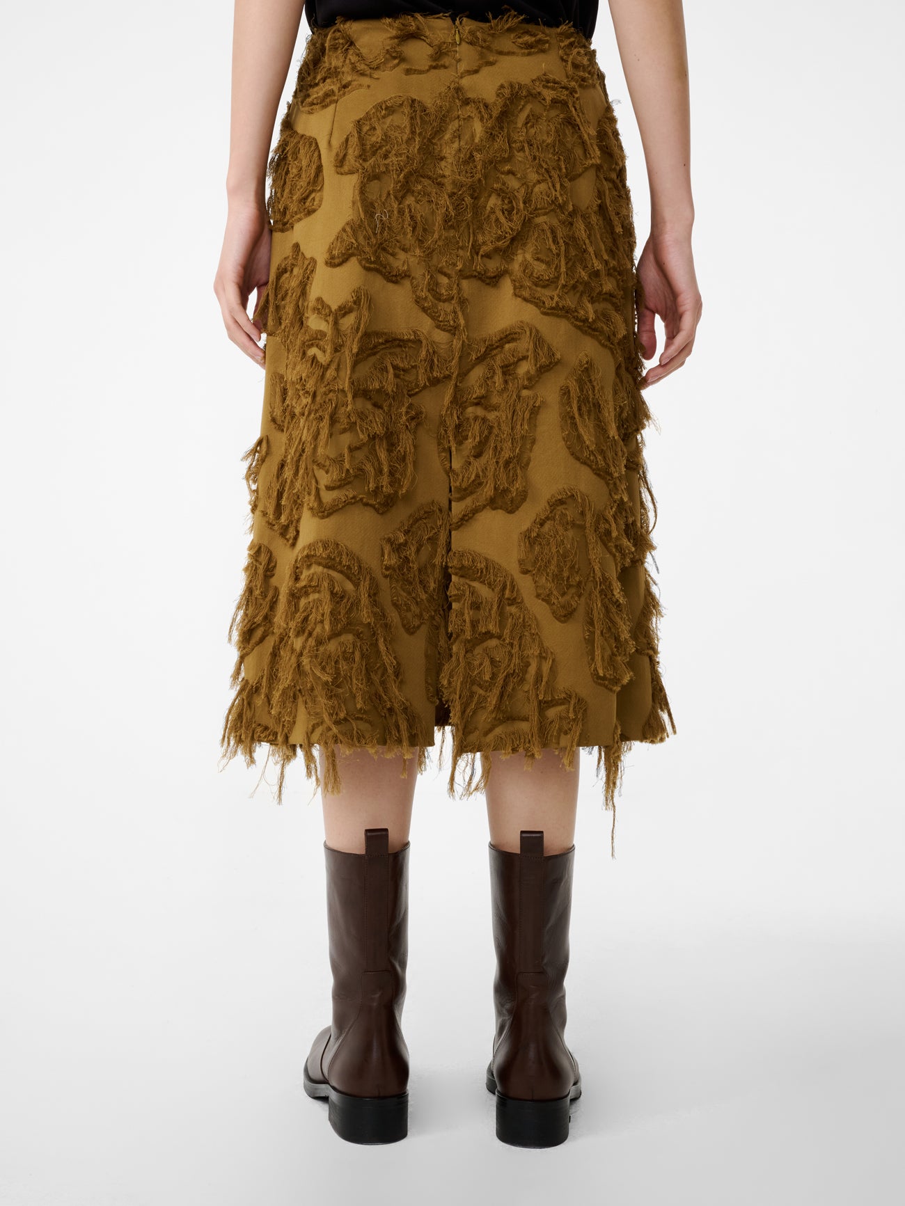 Roeper Skirt in Mustard - Studio Nicholson