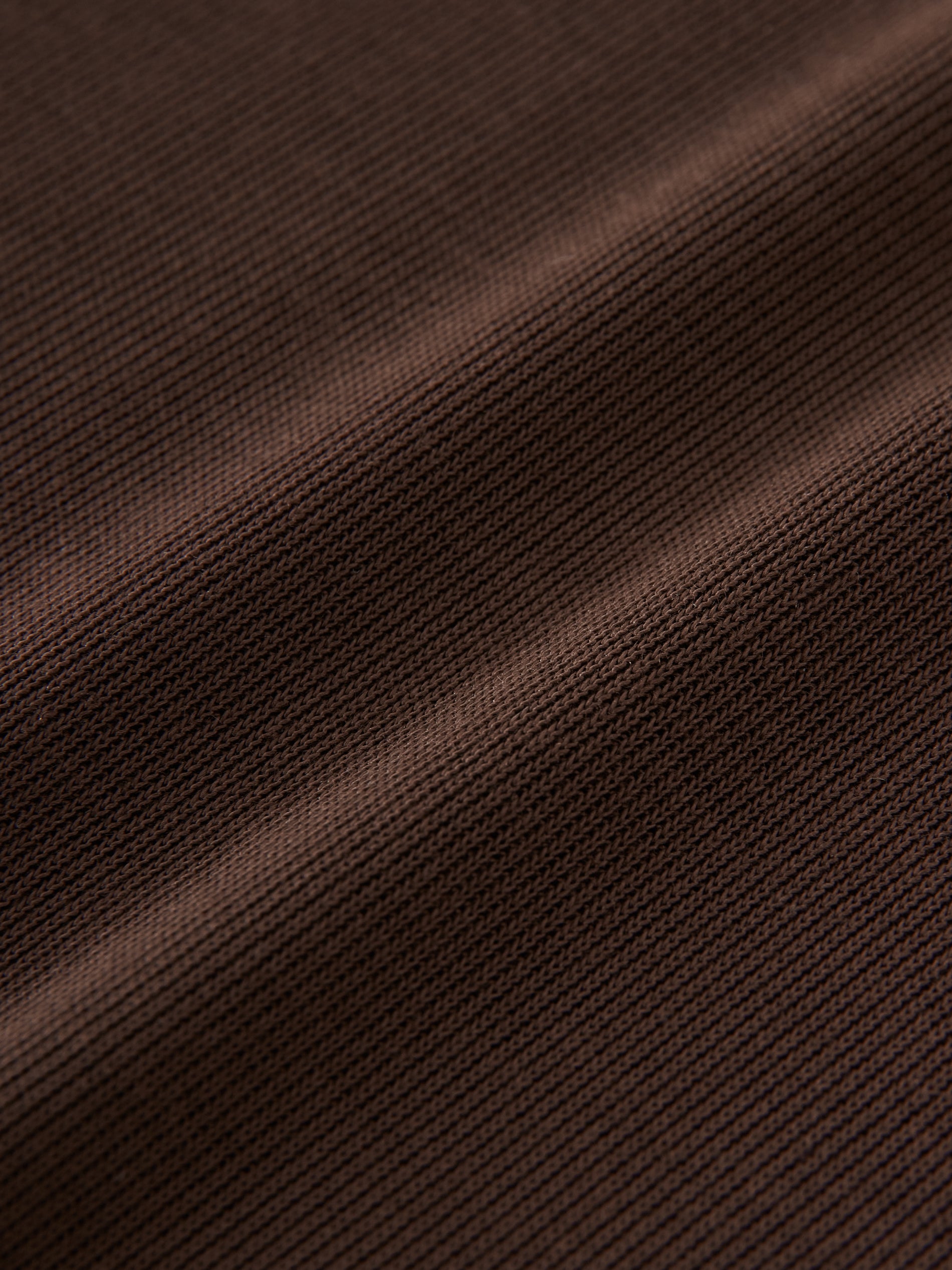 Rond T-shirt in Chocolate Brown - Studio Nicholson