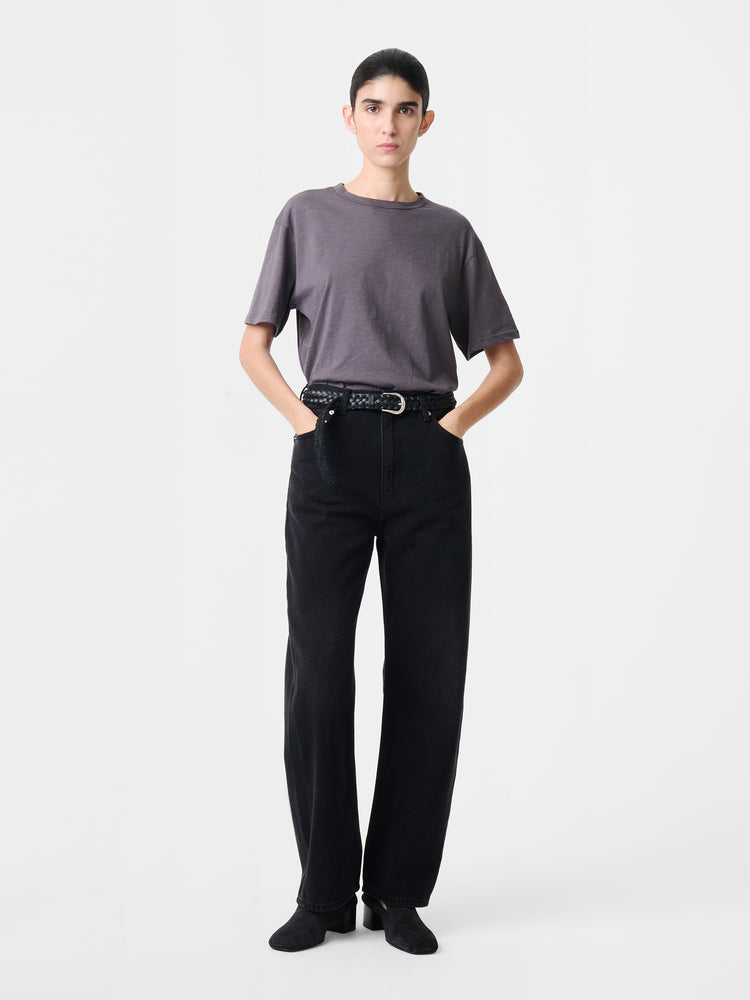 Rond T-Shirt in Thunder