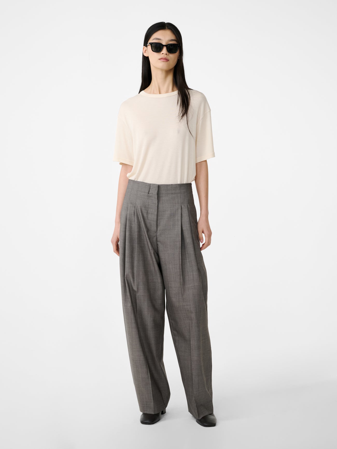 Rond T-Shirt in Canvas - Studio Nicholson