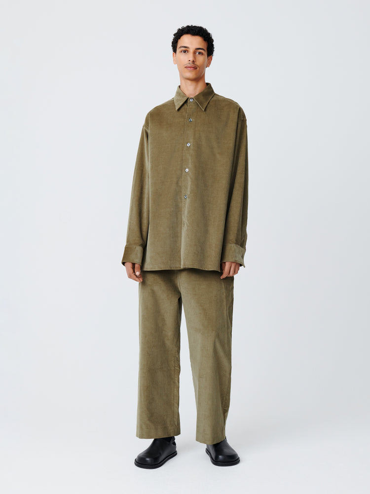 Rosso Shirt in Lichen