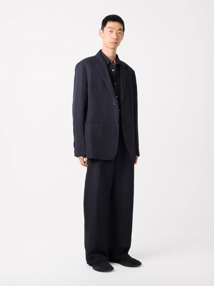 Roversi Jacket in Darkest Navy