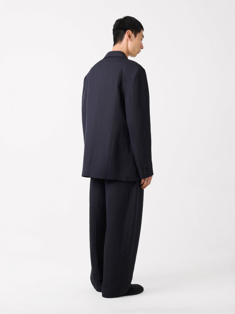 Roversi Jacket in Darkest Navy