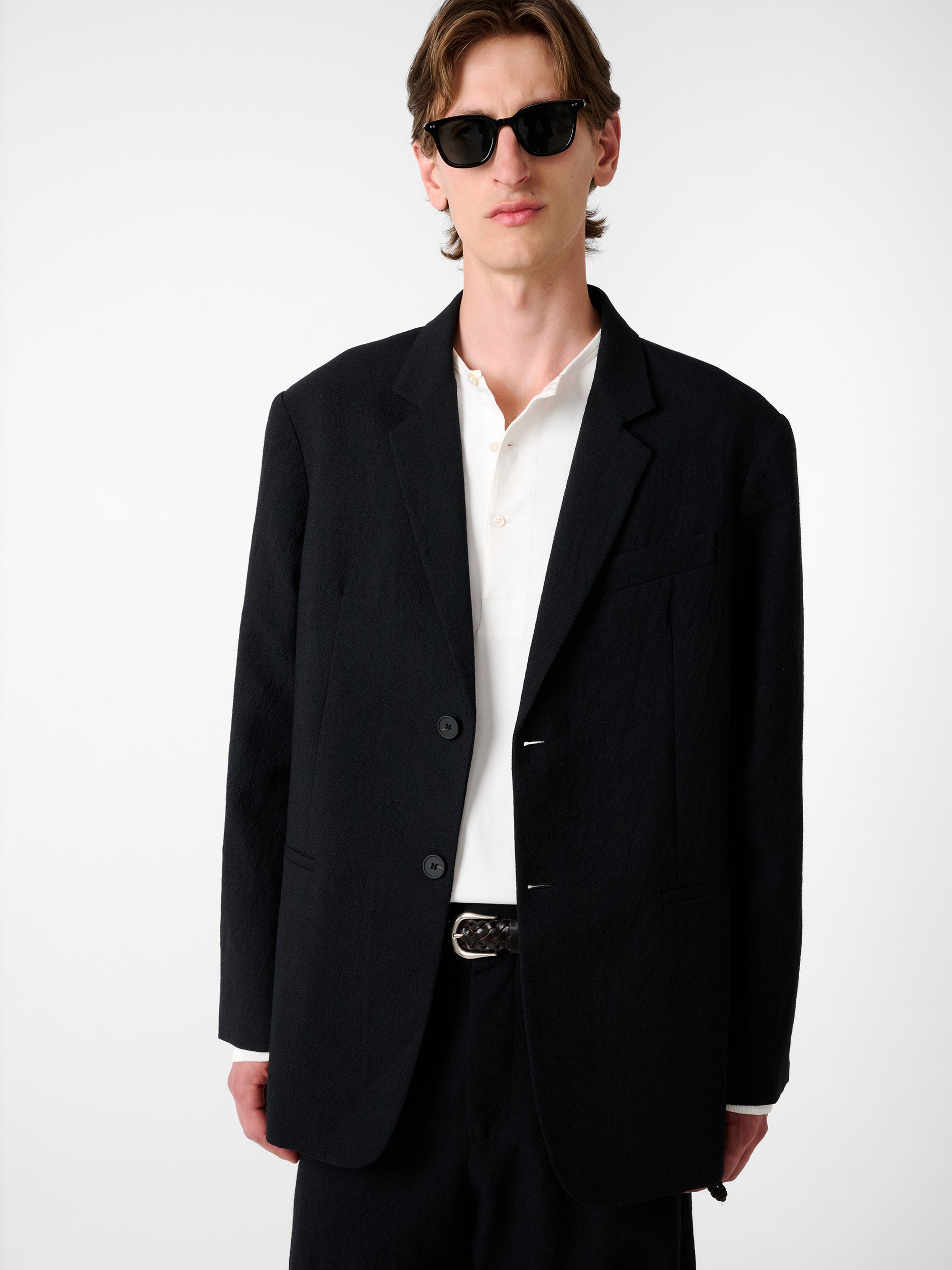 Roversi Jacket in Black - Studio Nicholson