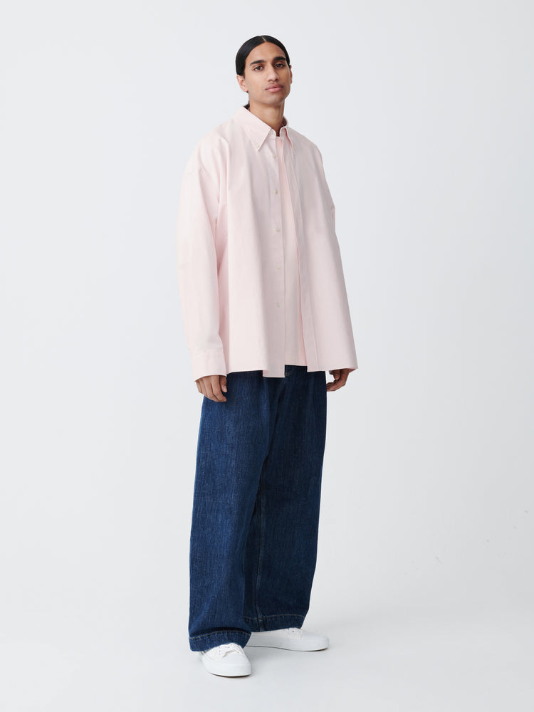 Ruskin Shirt in Miami Pink