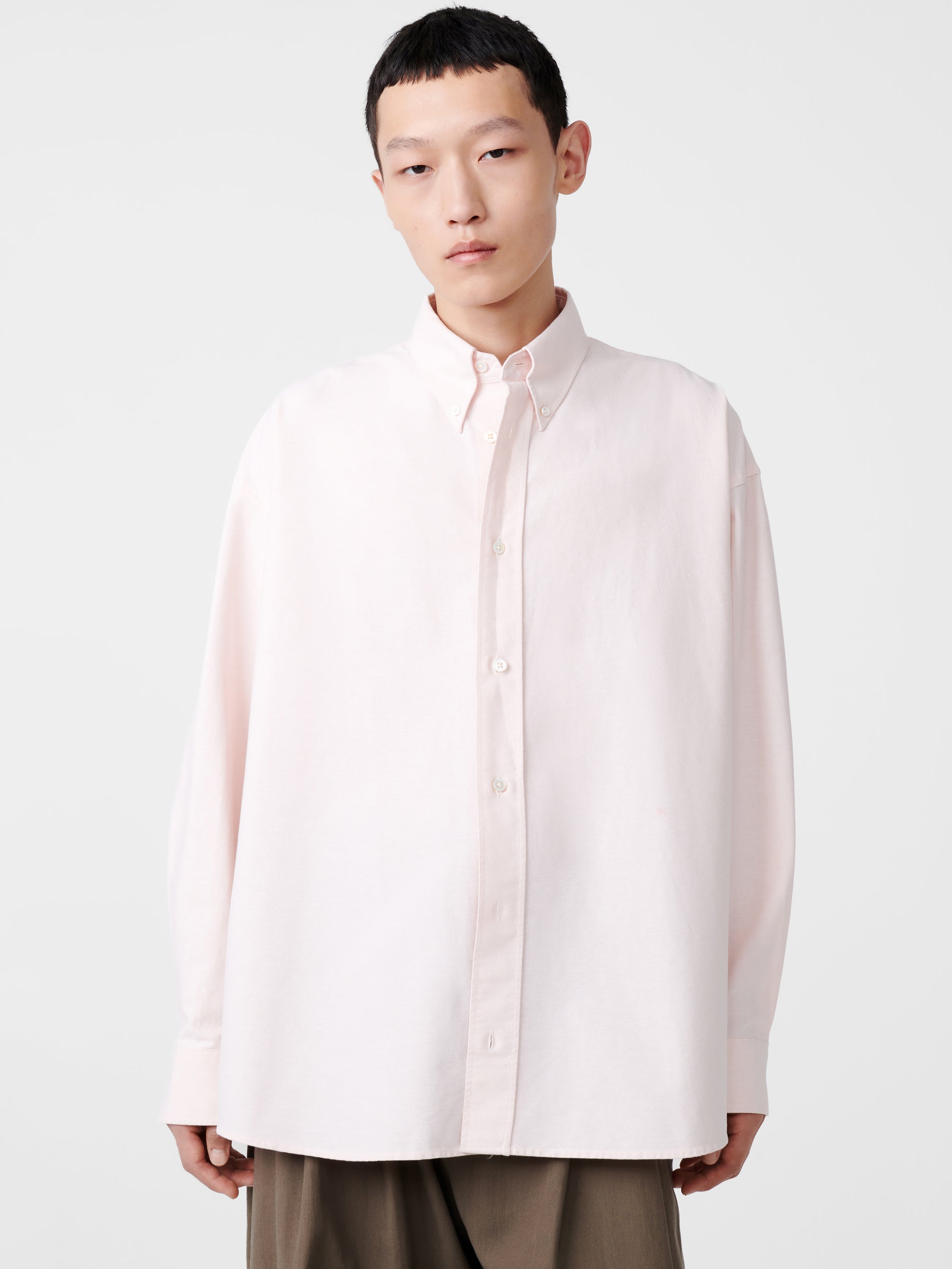 Ruskin Shirt in Plaster - Studio Nicholson