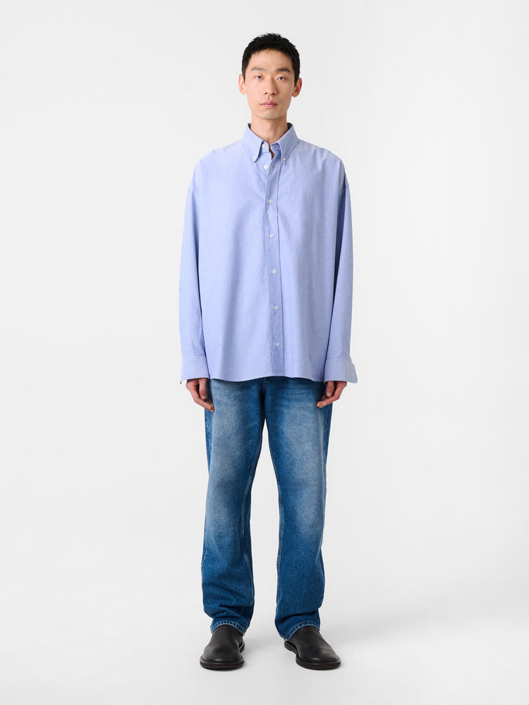 Ruskin Shirt in Powder Blue