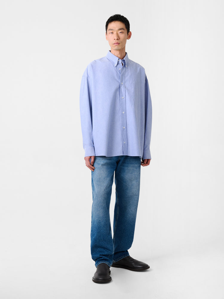 Ruskin Shirt in Powder Blue