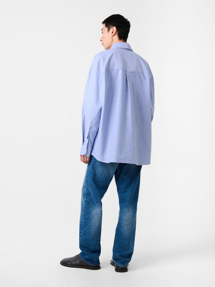 Ruskin Shirt in Powder Blue