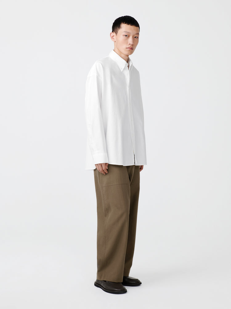 Ruskin Shirt in White