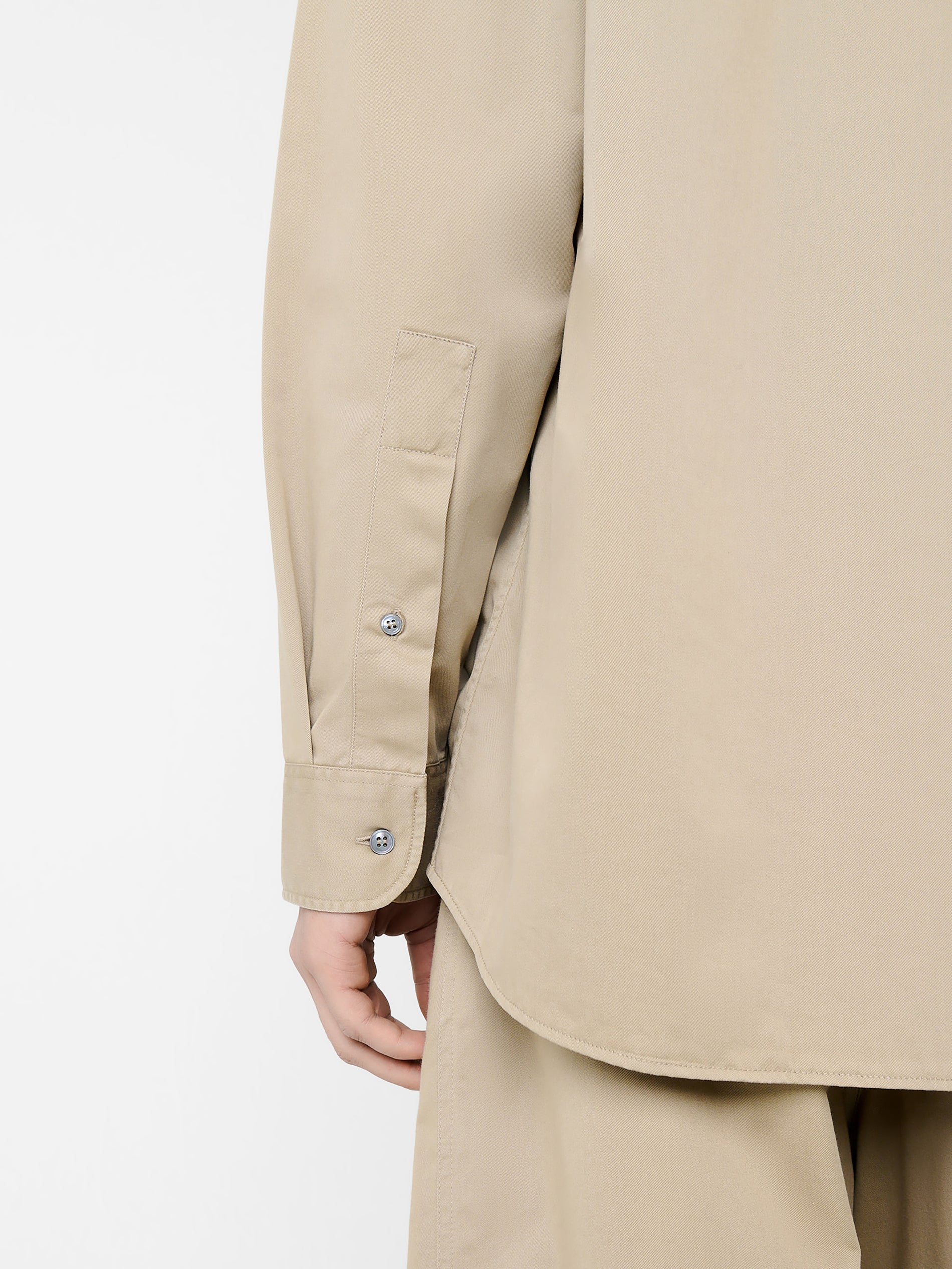 Ruskin Technical Twill Shirt in Parcel - Studio Nicholson