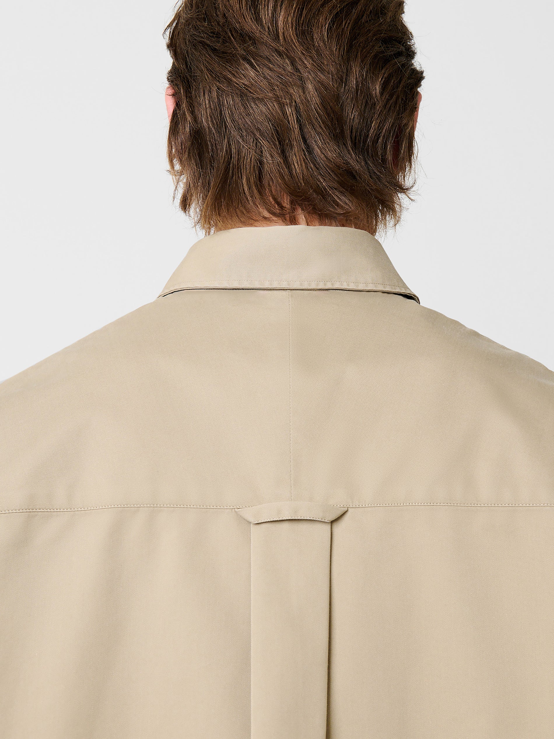 Ruskin Technical Twill Shirt in Parcel - Studio Nicholson