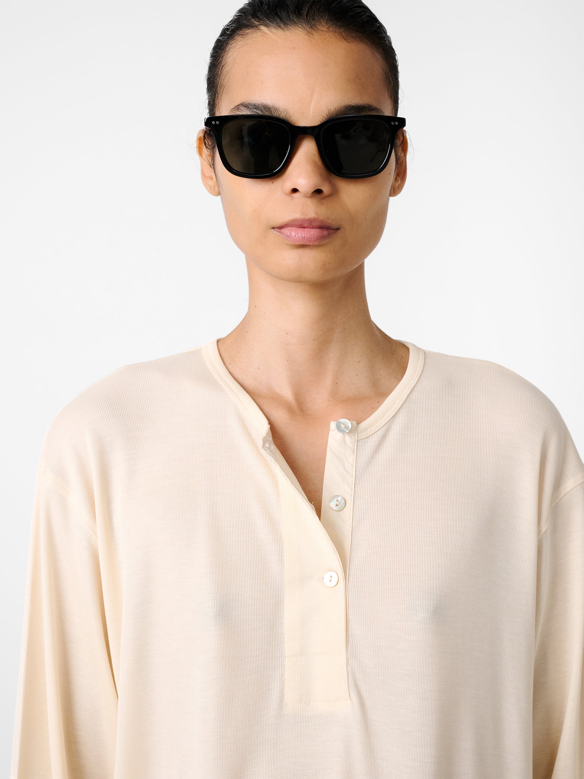 Rutas Long Sleeve Jersey in Canvas