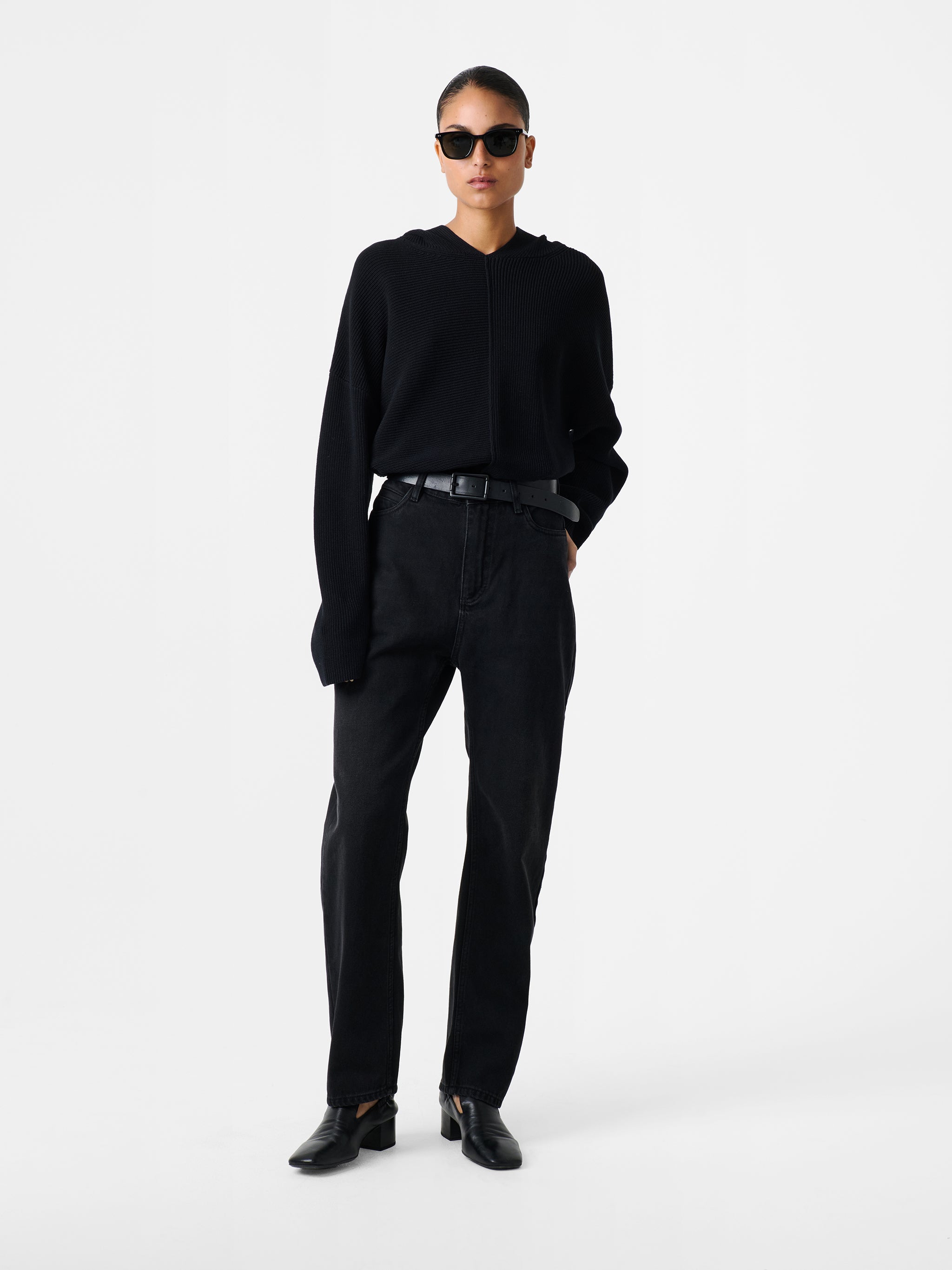 Ruthe Selvedge Denim - Black