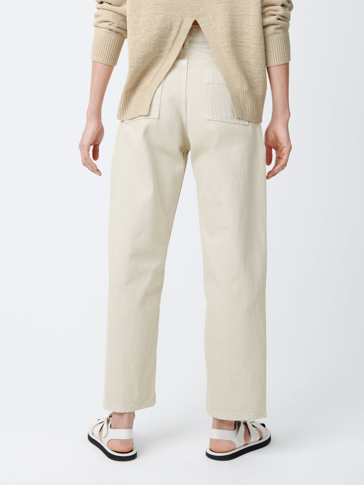 Ruthe Denim Pant in Dove
