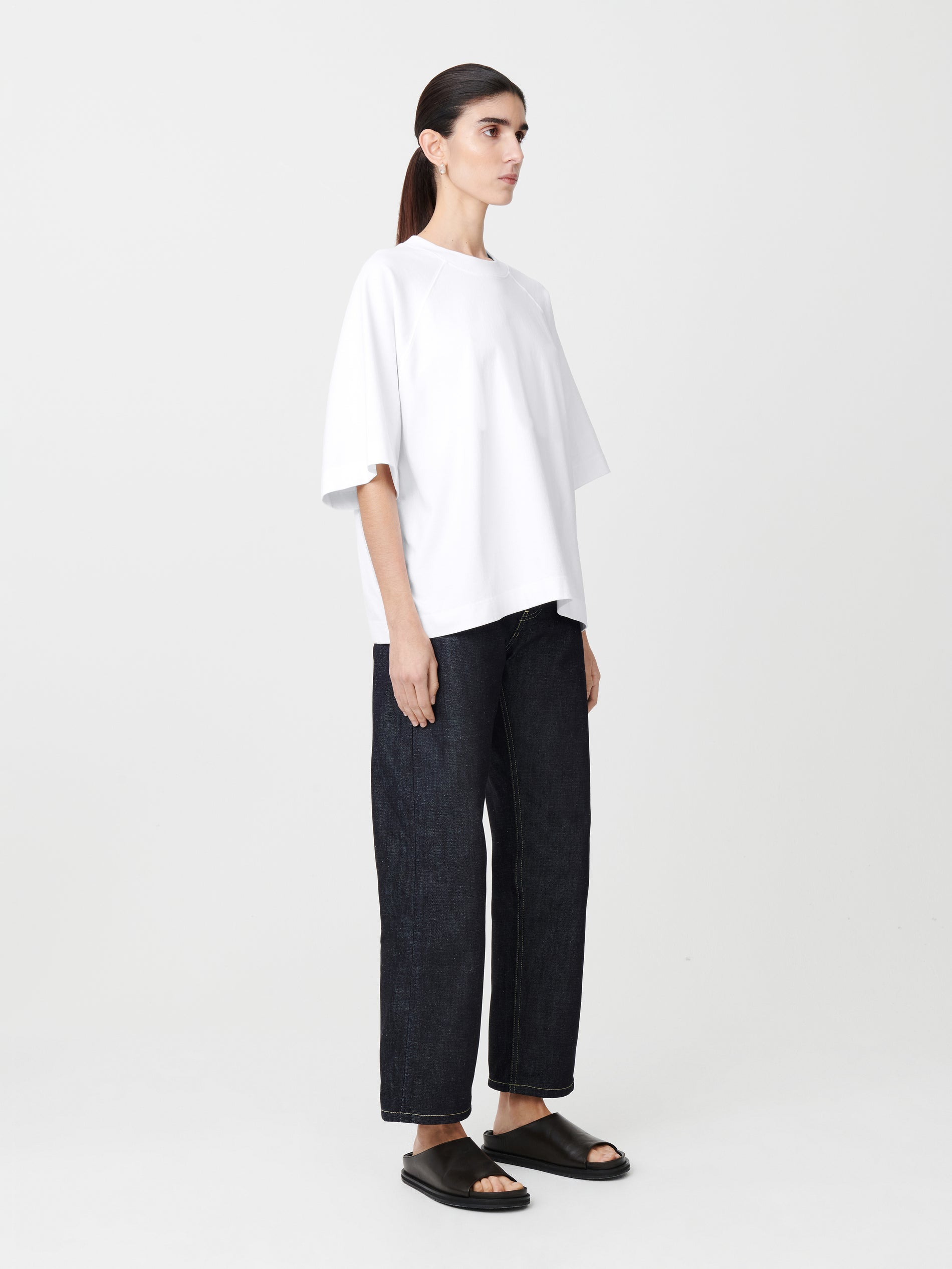Ruthe Denim Pant in Indigo