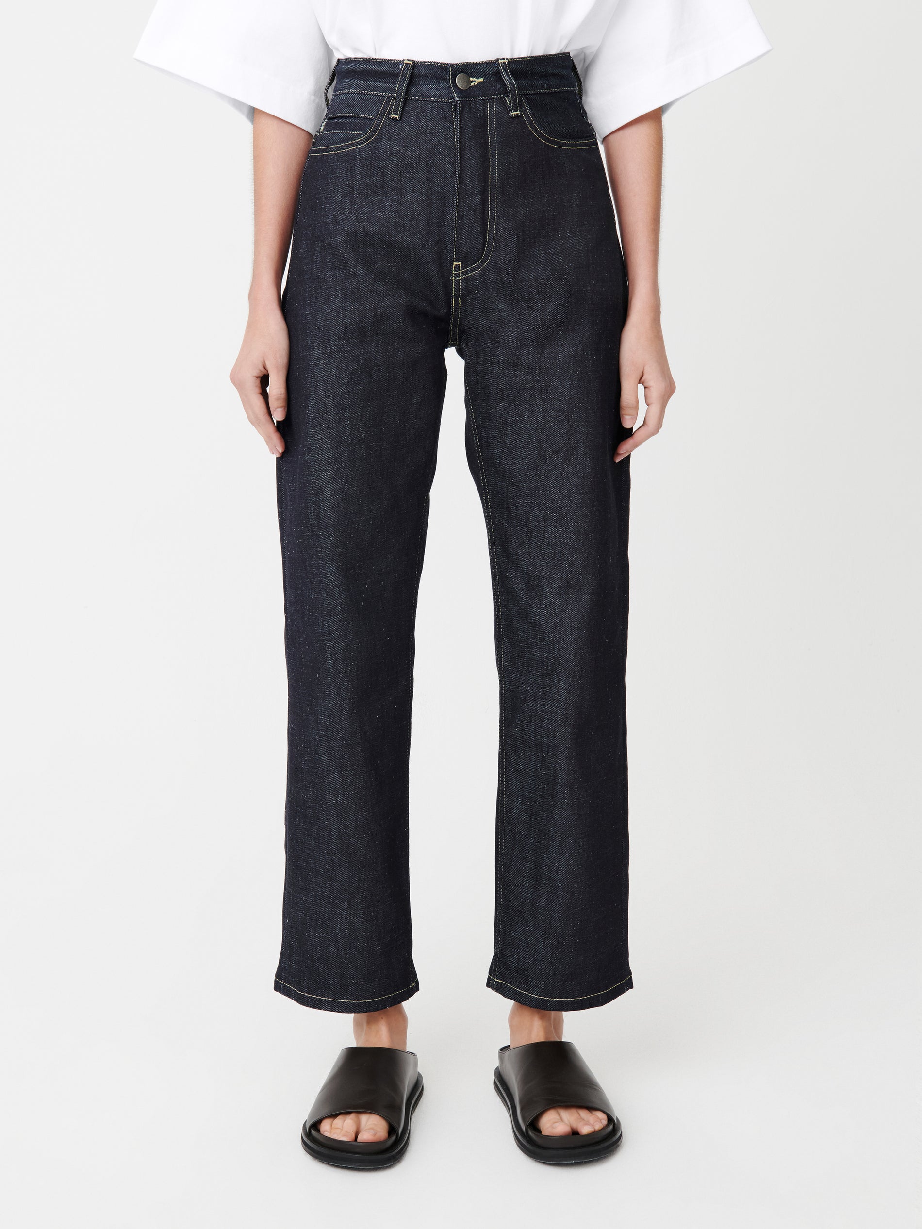 Ruthe Denim Pant in Indigo
