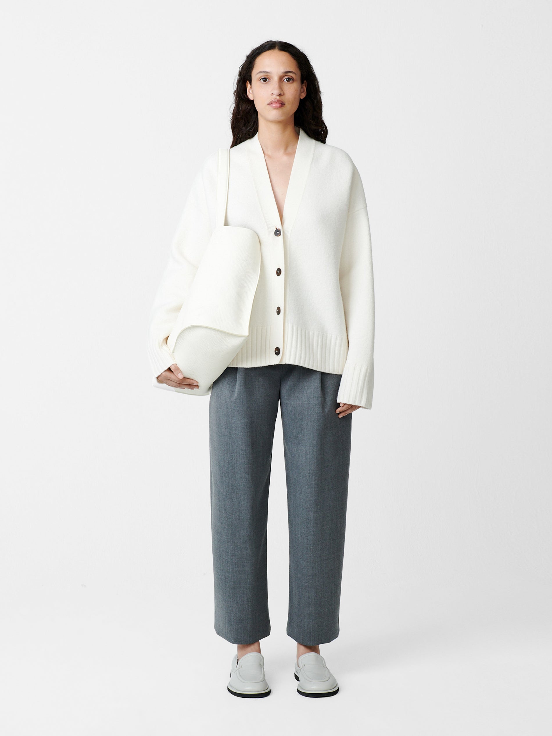 Sake Knit in Parchment - Studio Nicholson