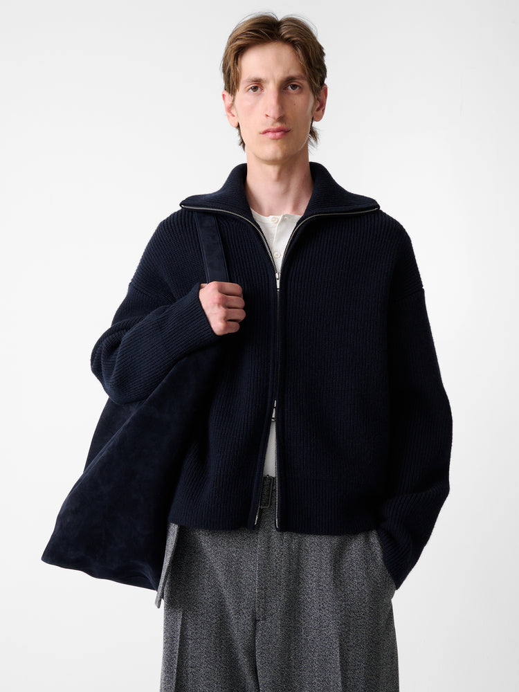 Sandos Knit in Darkest Navy