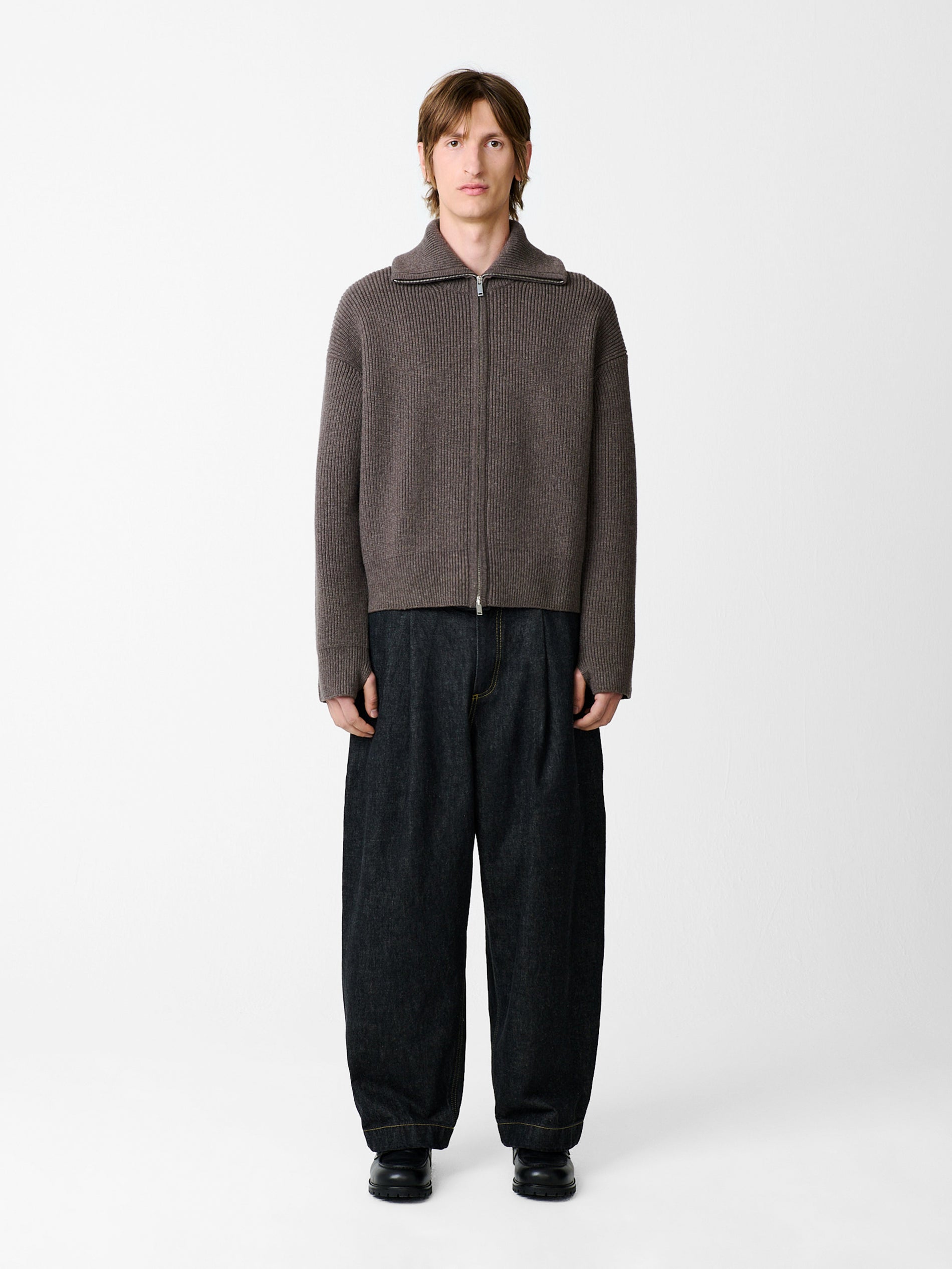Sandos Knit in Mole