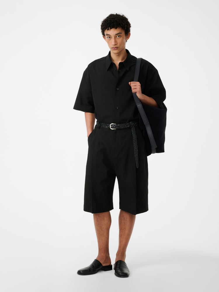 Sanko Shirt in Black - Studio Nicholson