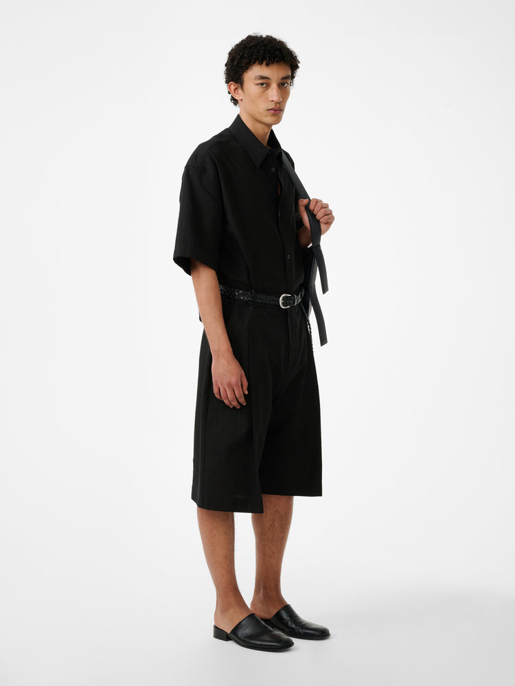 Sanko Shirt in Black - Studio Nicholson