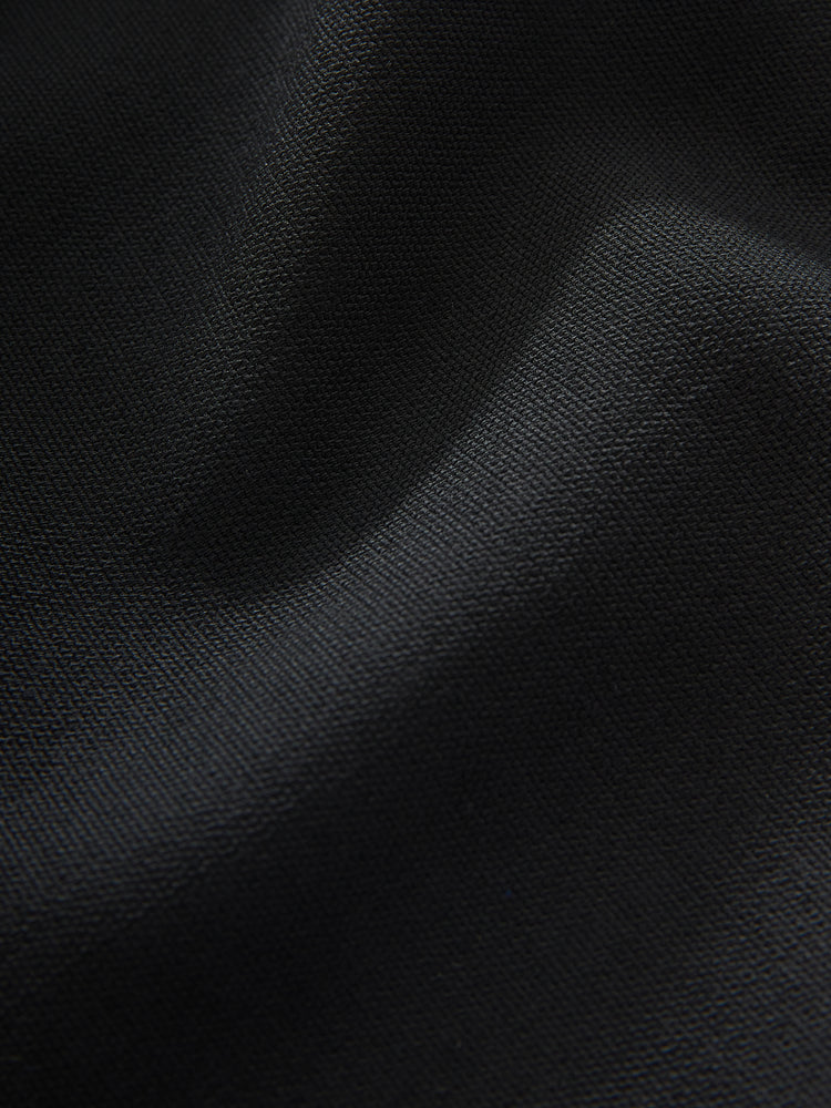 Santos Wool Shirt in Black