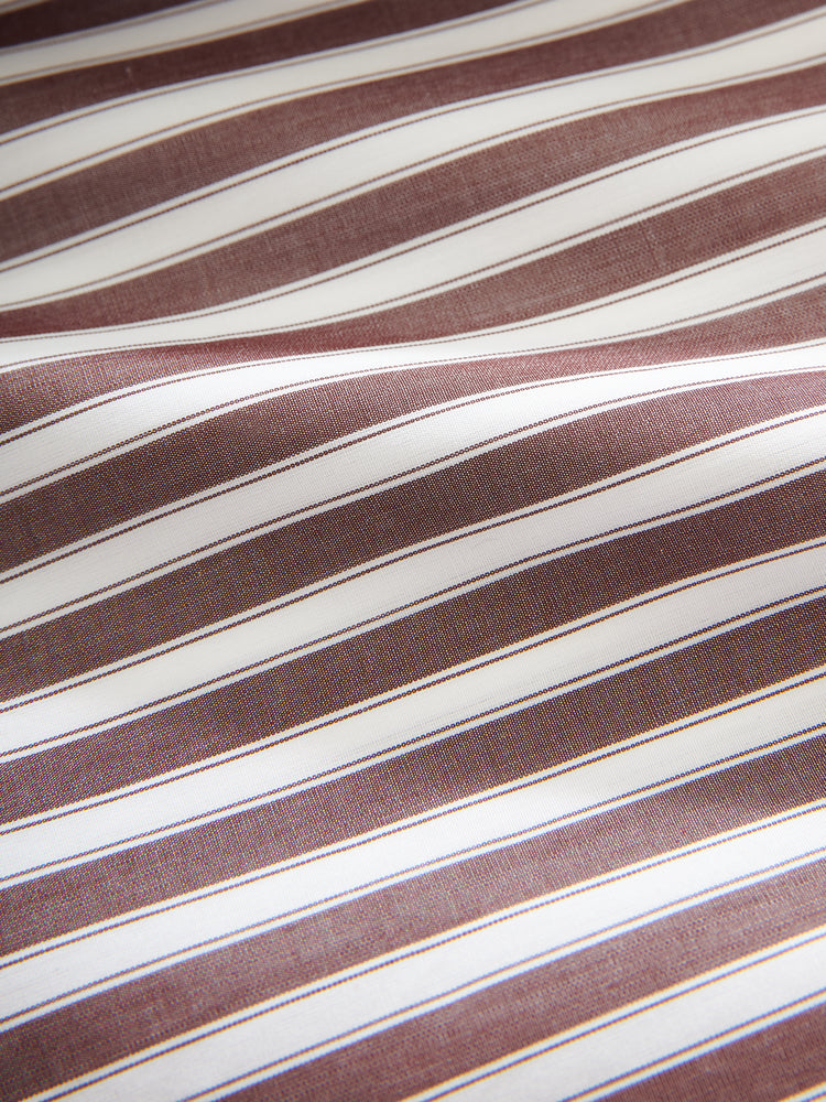 Santos Shirt in Rosewood Stripe