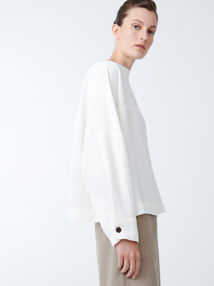 Sarr Top in Parchment