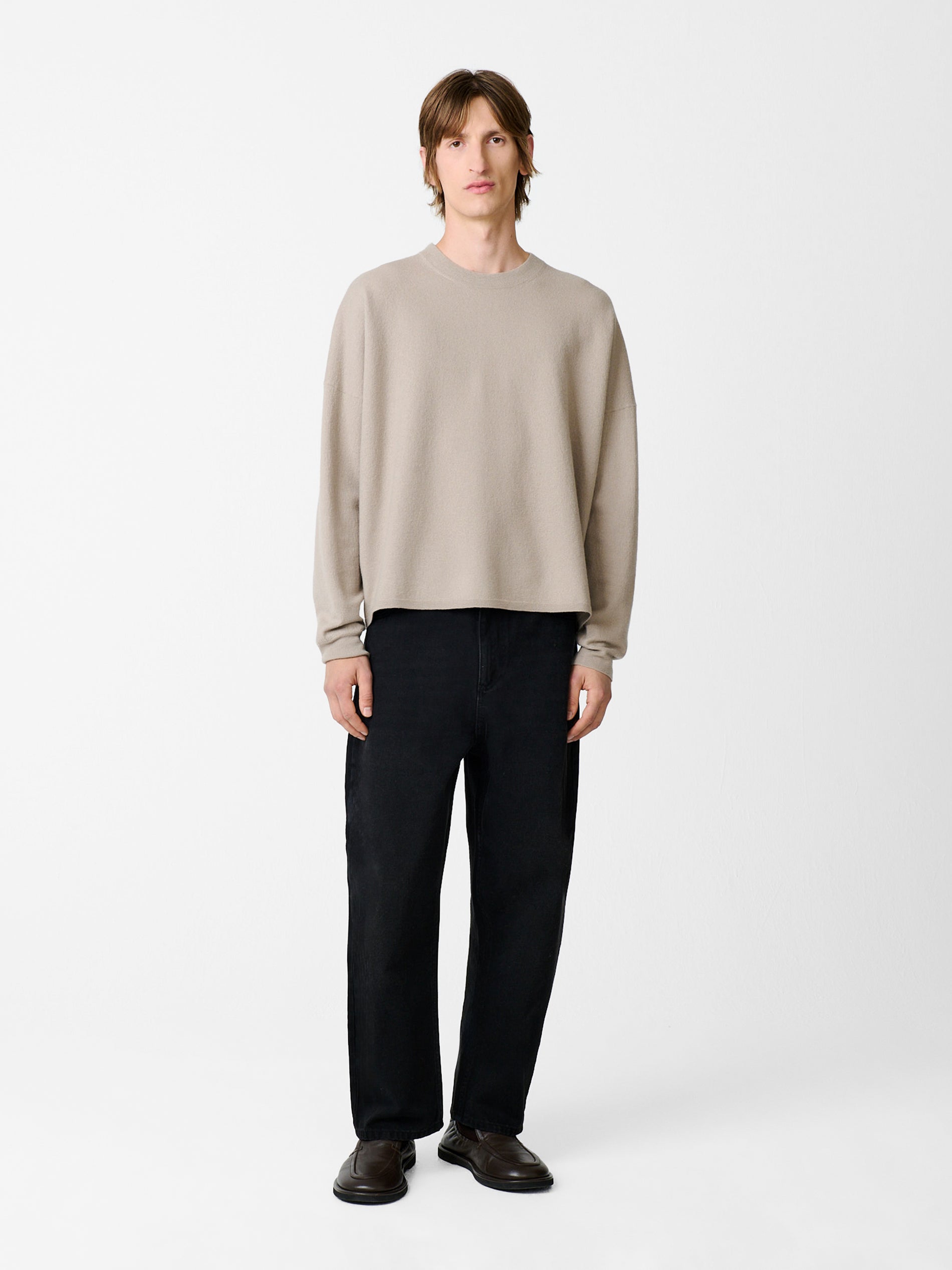 Scafell Knit in Feather - Studio Nicholson