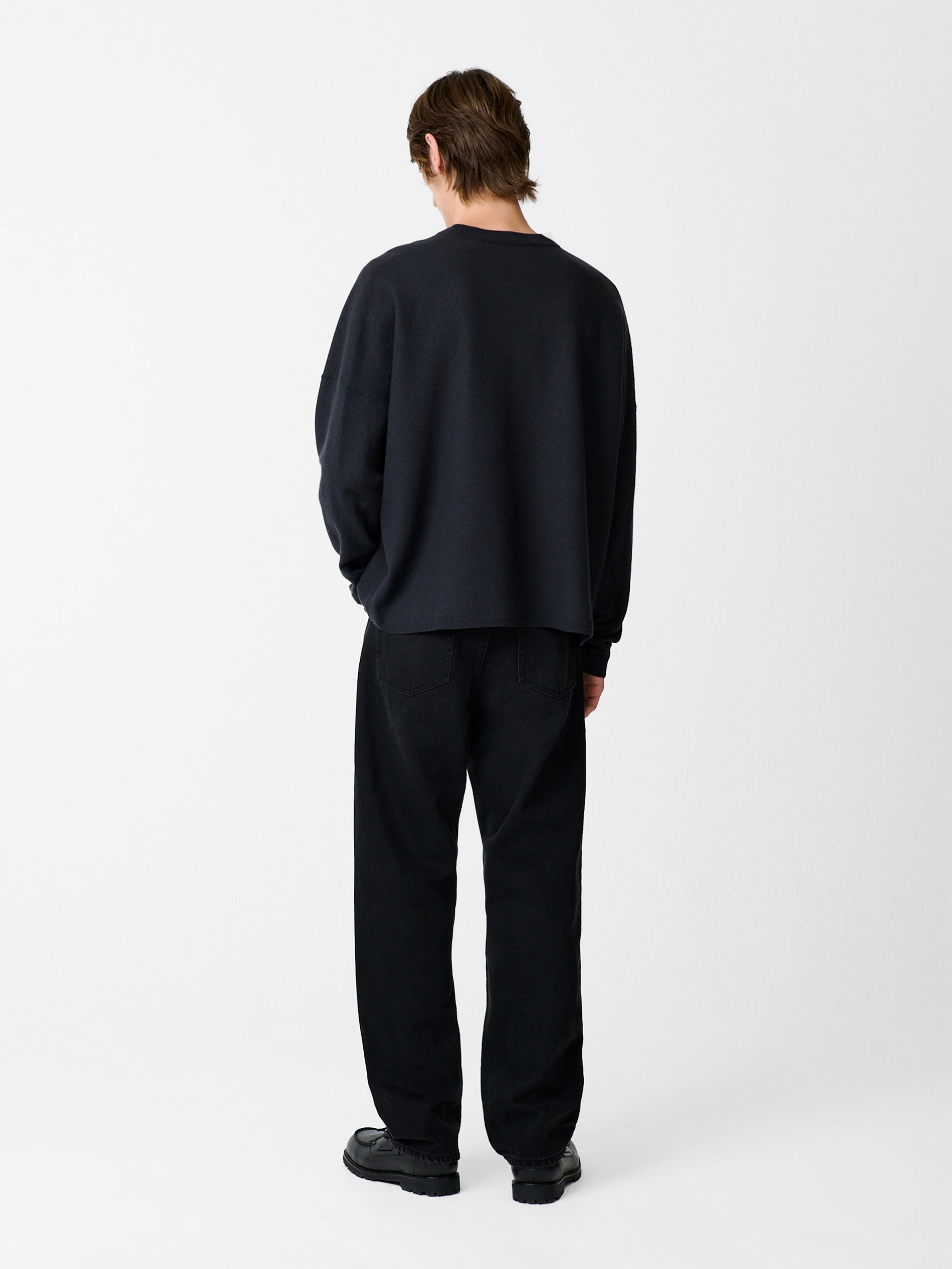 Scafell Knit in Pewter - Studio Nicholson