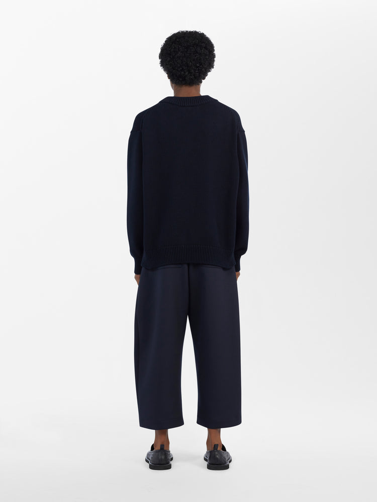 Senjo Knit in Darkest Navy