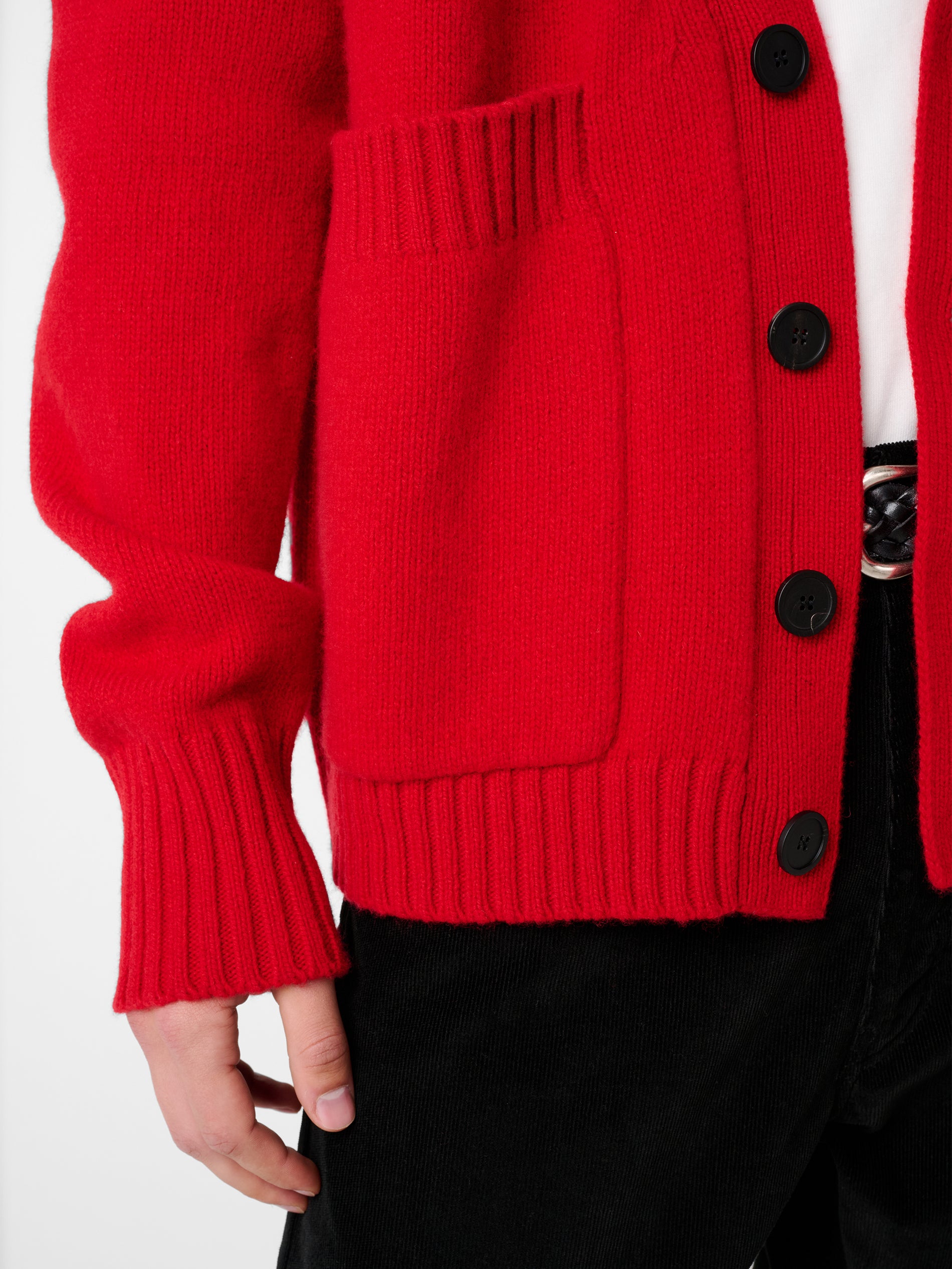 Sen Knit in Red - Studio Nicholson