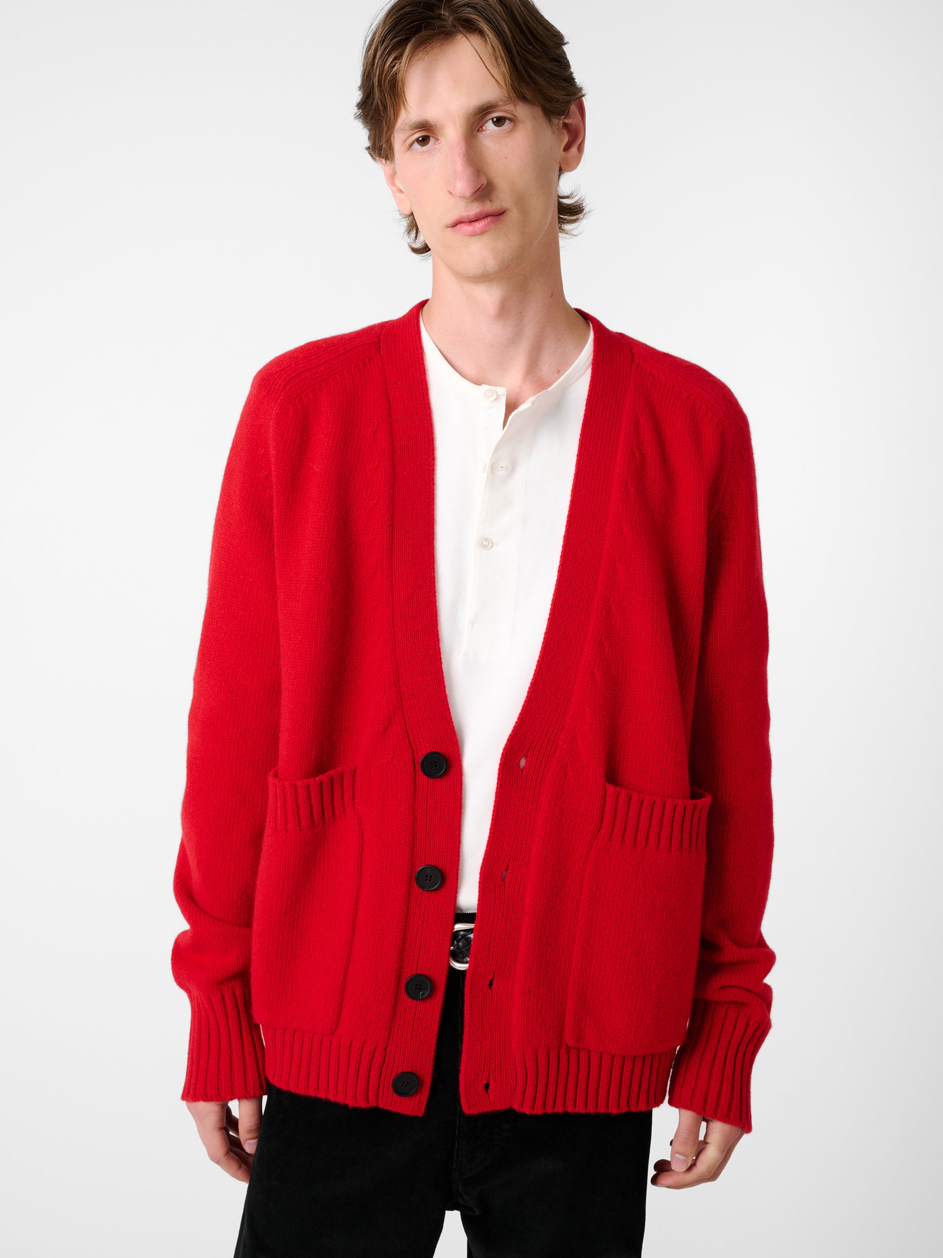 Sen Knit in Red - Studio Nicholson