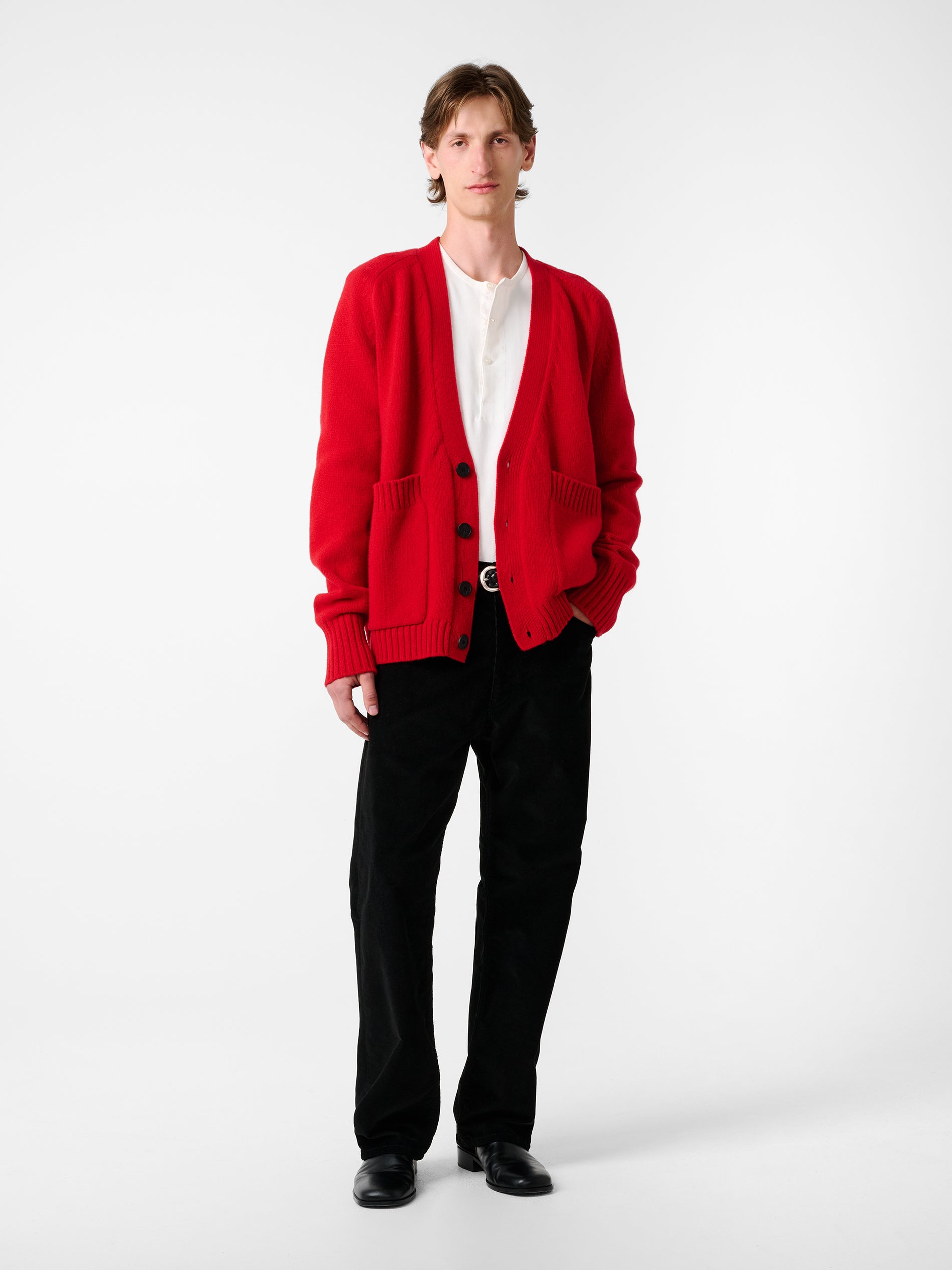 Sen Knit in Red - Studio Nicholson