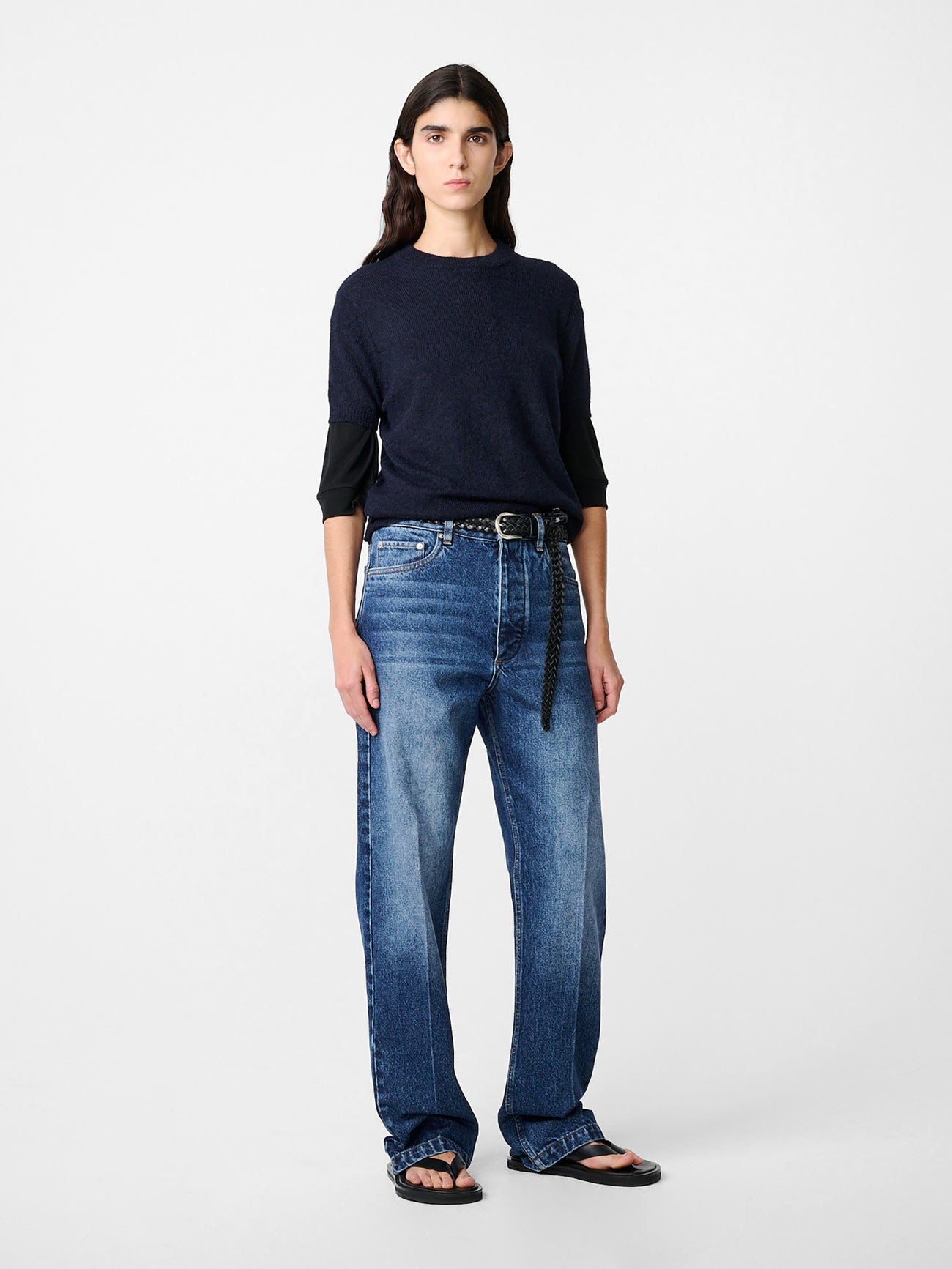 Seren Knit in Navy
