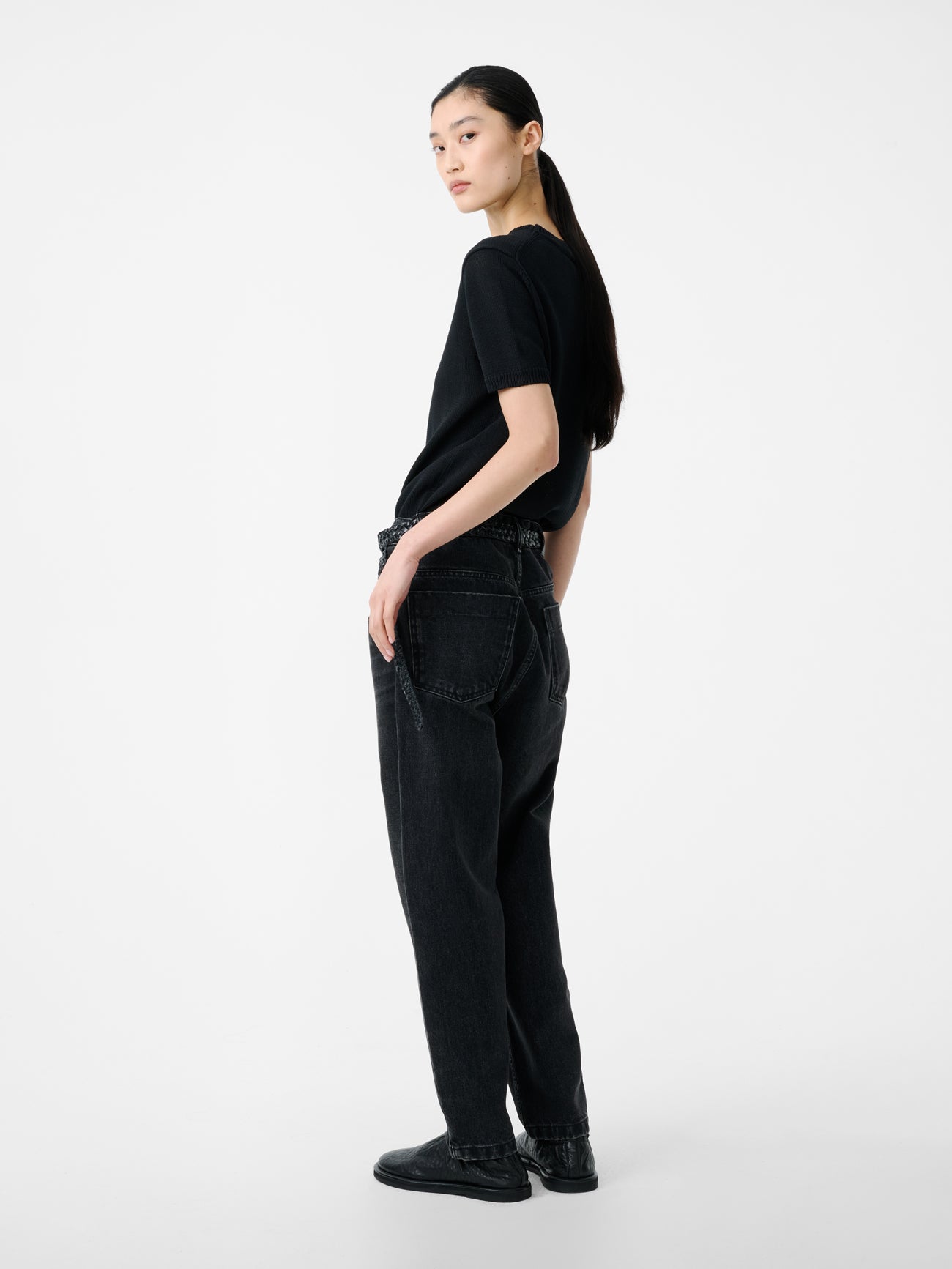 Seren Knit in Black - Studio Nicholson