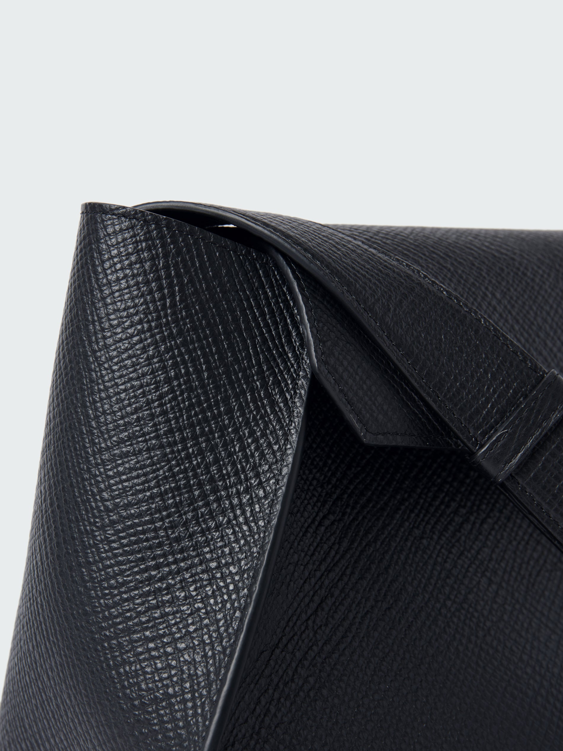 Shiboru Leather Bag in Darkest Navy - Studio Nicholson